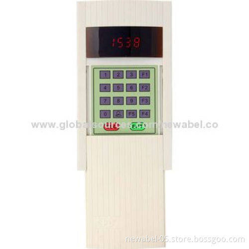 Hidden Keypad Time Recorder, LCD Display, Sized 167 x 94 x 25mm